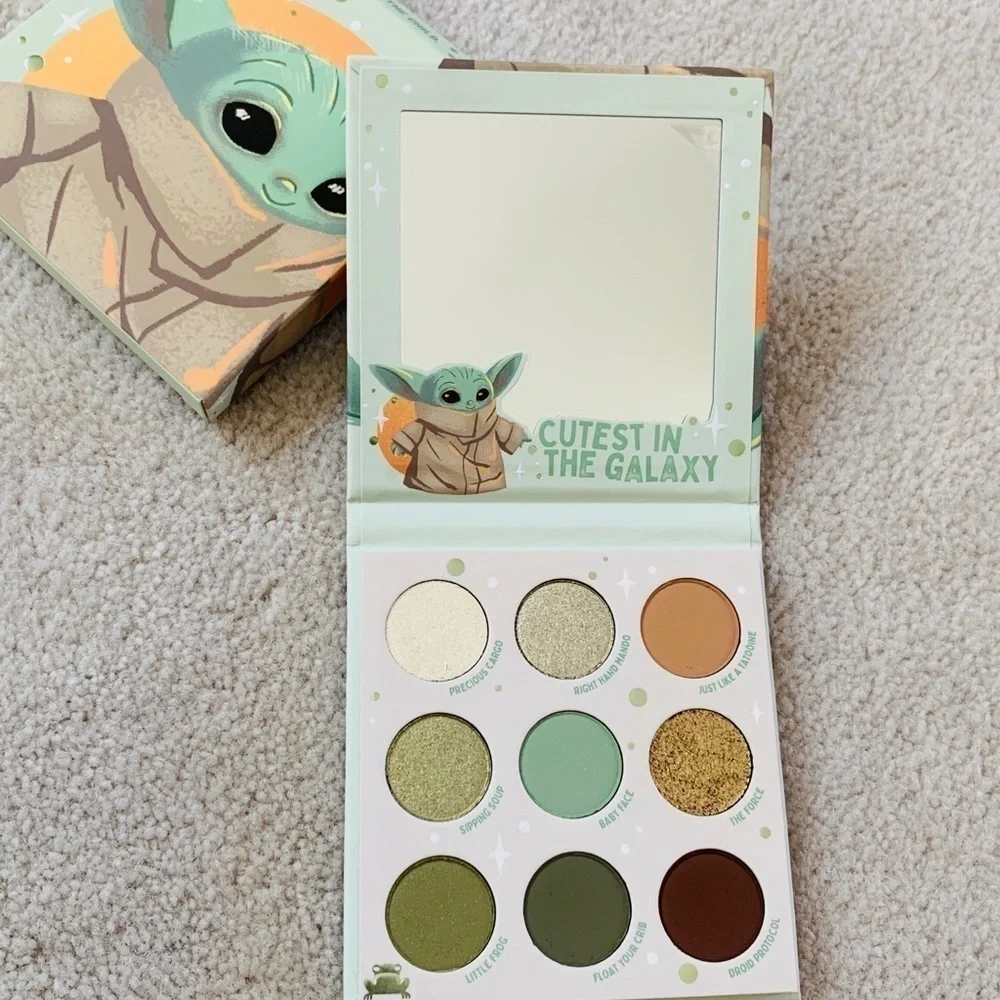 COLOURPOP the child shadow palette, green Patel